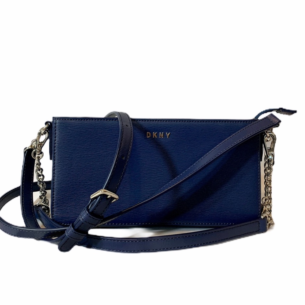 DKNY Bryant crossbody convertible handbag blue NWT